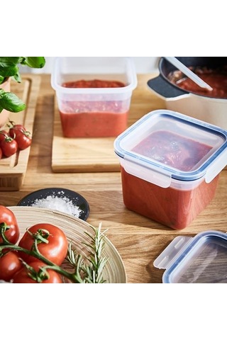 Ikea 365+ Plastik Saklama Kabı, Şeffaf, 1,4 Lt