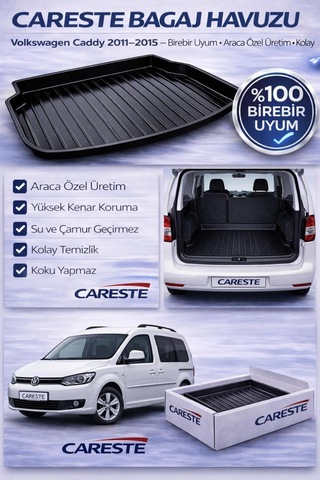 Caddy 2011-2015 Modeller Arası Bagaj Havuzu