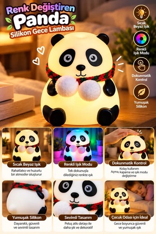 Renk Değiştiren Panda
