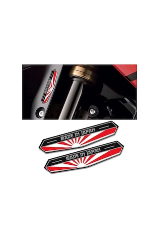Made İn Japan Bayraklı 3d Sticker