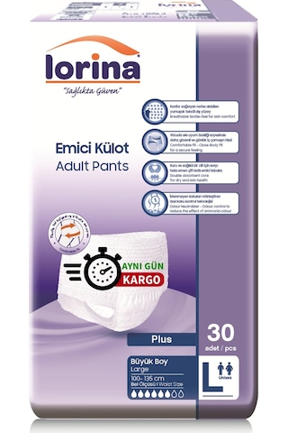 Lorina Emici Külot L 30'Lu