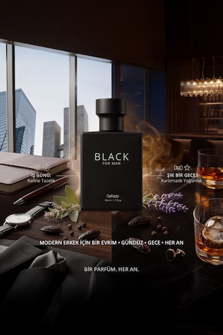 DeFacto Black Erkek Aromatik 50 ml Parfüm L4179AZNSBK23