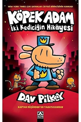 Köpek Adam 8 Kitaplık Full Set / Dav Pilkey