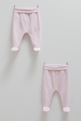 Cute Rabbıt Patikli İkili Pantolon Lila