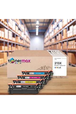 Hp 213x Cmyk Uyumlu Toner Seti - Çipli / Color Laserjet Enterprise 5700 / 6700 / Mfp 5800 / 6800 / W2130x / W2131x / W2132x / W2133x