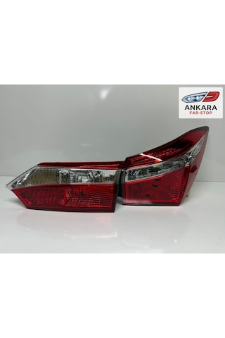 Toyota Corolla 2013 - 2015 Stop Lambası Sağ İç Ve Dış Takım 2 Stop