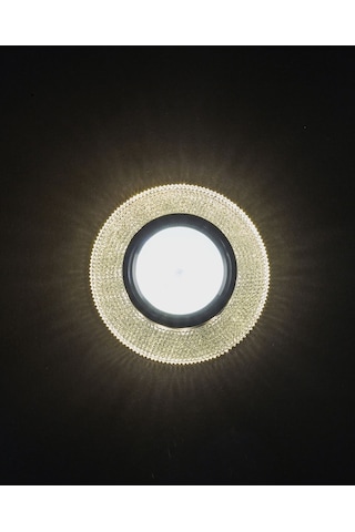 5 Adet Noas Yl65 1707 Lita Led Çerçeveli 4000k Kristal Cam Spot Kasa Beyaz