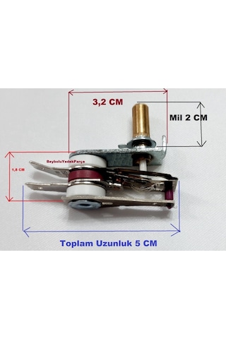 Premier Tost Makinesi Termostat Mil Uzunluğu 2 Cm 10 Amper