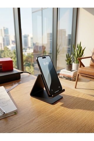 Masaüstü Telefon Tutucu Masaüstü Telefon Standı Siyah Diğer