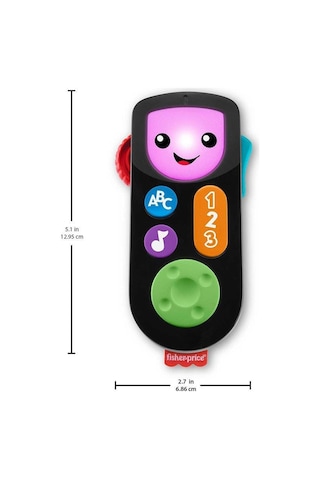 Hhh27 Fisher-price, İzle Ve Öğren Kumanda Çok Renkli