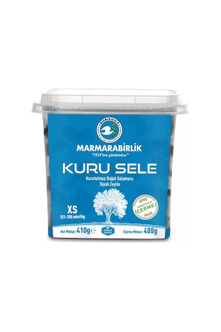 Marmarabirlik Kuru Sele Zeytin 400 Gr 3xs Ve Xs 4 Lü Paket