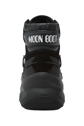 N001 Black Bot Erkek 80d2490030 Moon Boot Moon247 Xlace Mid Siyah