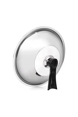 Busstier Dikey Tasarım Tencere Kapağı Kolu, Siyah Metal, Isıya Dayanıklı Ve Ergonomik Tasarım, Kolay Montaj, Daya Çok Renkli