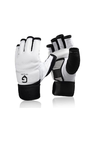 Top Glory Taekwondo Eldiveni Beyaz