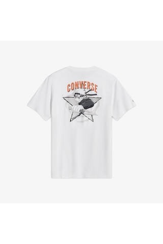 Converse X Naruto Unisex Beyaz T-shirt10028746
