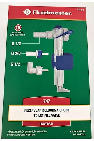 Fluid Master VitrA Kale Serel Creavit Bocci Uyumlu Gömme Rezervuar Doldurma Grubu / Şamandıra Diğer