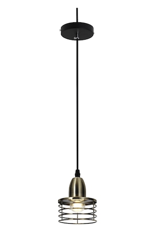 Endüstriyel Retro Plafonyer Stil Sarkıt Tavan Lambası Taban Soket Çok Renkli