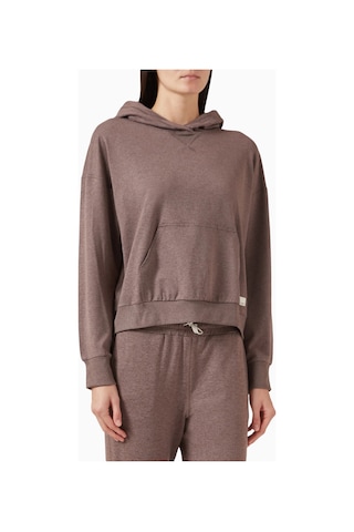 Vuori Halo Modern Hoodie, Dreamknit Rahat Ve Şık Günlük Sweatshirt Kahverengi