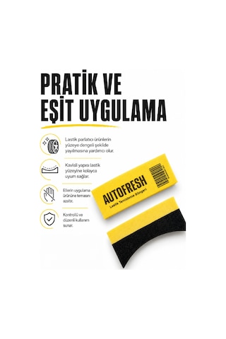 Oto Lastik Parlatma Süngeri Tampon Parlatıcı Ve Lastik Bakım Uygulama Süngeri