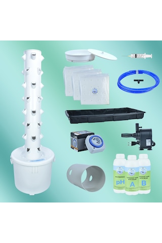 Dikey Hidroponik Sistem Set-2