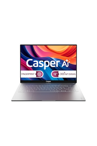 Casper Nirvana S100.255H-BF00X-G-F U7 255H 16 GB 1 TB SSD 16" Free Dos Dizüstü Bilgisayar