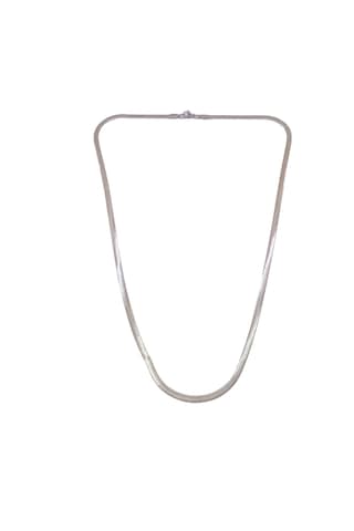 Çelik İtalyan Zincir 4 Mm Kalınlık Zn-311 Gümüş
