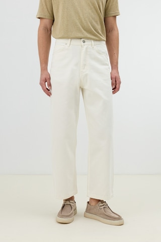 Antioch Relax Fit Erkek Jean Ekru