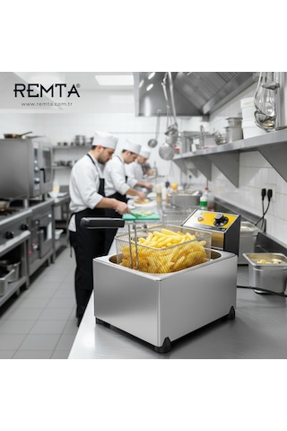 Remta R91 5 Lt Elektrikli Endüstriyel Fritöz