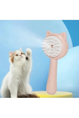 Kedi Ve Köpekler İçin Buharlı Masaj Tarağı Tdrtr Siyah