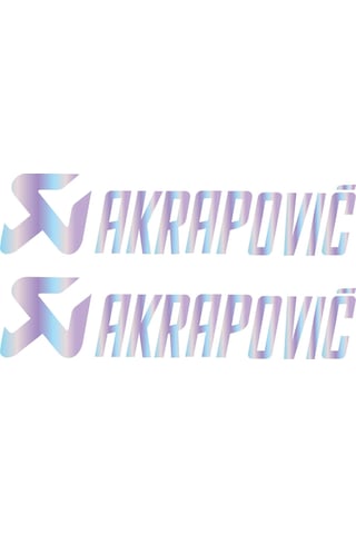 Cfmoto 250 Nk Akrapovic Orta Şase Tasarım Motosiklet Sticker Etik