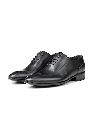 Stylish Hakiki Deri Erkek Oxford Bağcıklı Klasik Ayakkabı