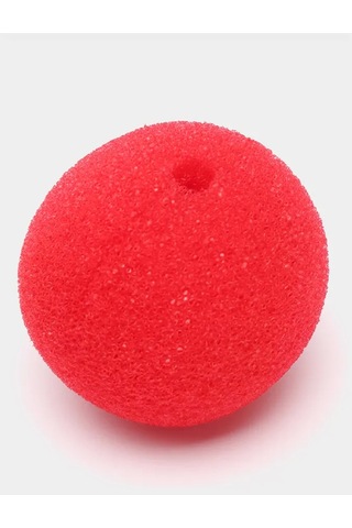 Kırmızı Renk Sünger Palyaço Burnu