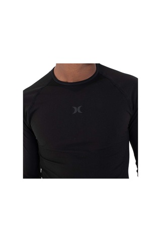 Hurley Hurley Heat Carbon Layer Tee Erkek Siyah Tank Top Blk Siyah