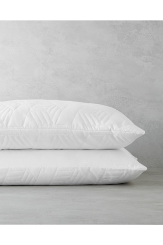 English Home Softy Ultrasonic 2'li Yastık 50x70 Cm Beyaz