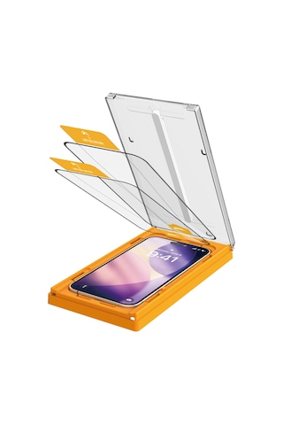 Buff Apple Uyumlu   iPhone 17 Air 5d Glass Easyfit 2 Adet Ekran Koruyucu