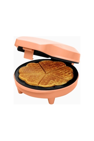 Bestron Retro 700 W Kalp Şeklinde Waffle Makinesi