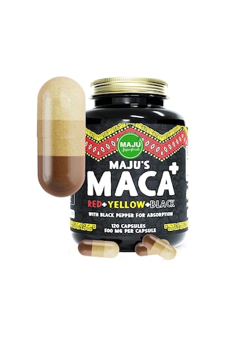 Maju Superfoods Maca Kökü Kapsülleri 120 Kapsül