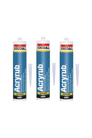 Periboia Soudal Silikonize Mastik Yapıştırıcı Altınmeşe 500gr 3 A