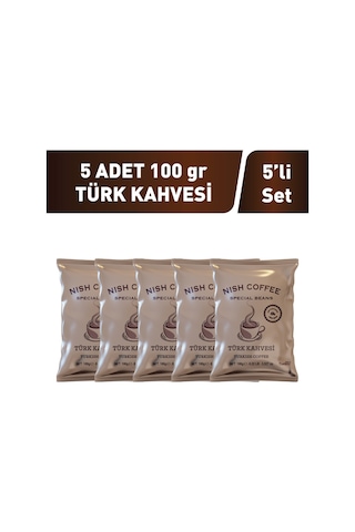 Nish Kahve Türk Kahvesi 5 x 100 G