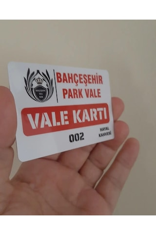 PLASTİK VALE KARTI
