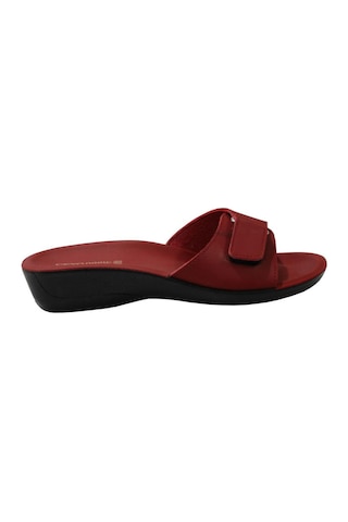 Ceyo Siena-4 Kırmızı Ortapedik Bayan Terlik & Sandalet 001