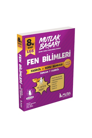 2044 - Mb 8.sınıf Fen Bilimleri Fasikül + Soru Bankası