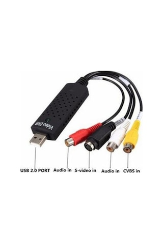 Triline Usb Easycap 4 Kanal Capture Kayıt Kartı
