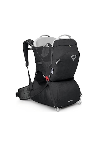 Osprey Poco Slt Unisex Çocuk Taşıyıcı Hafif, Katlanabilir, Airscape Destekli, Güneş Korumalı Bebek Kanguru Siyah
