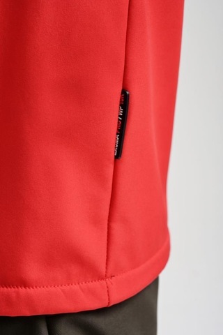 Exuma 2111161 Erkek Kırmızı Yağmur Rüzgar Geçirmez Softshell Özellikli Mont 001