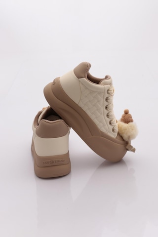Guja 25k426-1 Kadın Sneaker Ayakkabı Bej