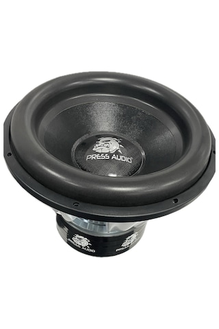 Subwoofer 46 Cm 2+2 Ohm 9000 Rms Yassı Alüminyum Black Voice Coil