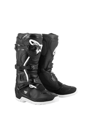 Alpinestars Tech-3 Enduro Wp Korumalı Motosiklet Botu Siyah Beyaz