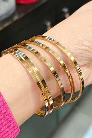 İdeal Sarraf 22 Ayar Altın İşçiliksiz Yatırımlık Bilezik 25 Gr