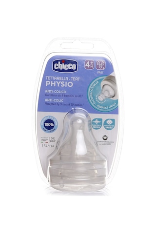 Chicco Yeni Wellbeing Biberon Emziği 4 ay+ Hızlı Akış 2'Li